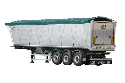 TIPPING SEMI-TRAILER SQUARE BODY